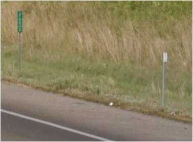 Highway delineator w mp